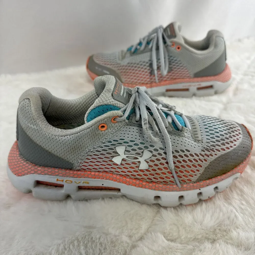 Under Armour HOVR Infinite  Running Shoes Womens Size 7  Sneakers Athletic Gym.